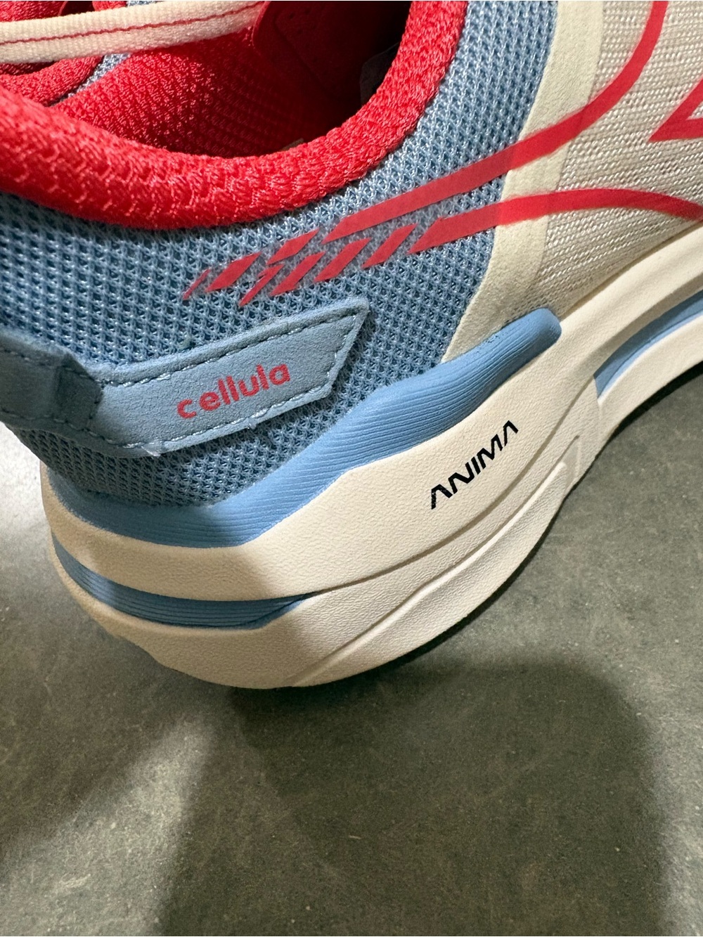 Diadora Women's Cellula-Whisper White/Cayenne Size - Picture 10 of 10